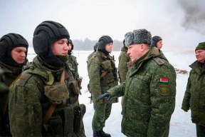 Фотофакт. Как выглядели военнослужащие и министр обороны, которых «внезапно проверили» на борисовском полигоне